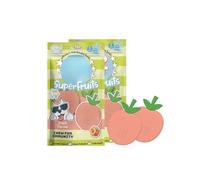 Super Fruits 3pk X Pack Of 2 - Peach Flavour - Can Be Enjoyed Instantly, Or Freeze To Make Them Last Longer. Aids The Immune System And Provides Vitamins - Added Prebiotics And Multi-vitamins