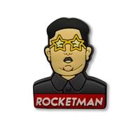 Super Funny Dictator Kim Jong-Un - Rocket Man Star Glasses - Charms For Crocs/Shoes - MEME
