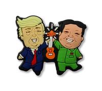 Super Funny Trump Dictator Kim Jong-Un - Rocket Man - Charms For Crocs/Shoes
