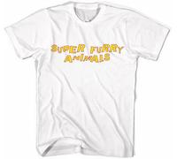 Super Furry Animals Mens T Shirt Unisex Colours1 White Size XXL
