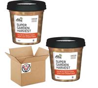 Super Garden Harvest Soup 400g - Delicious blend made with vine-ripened tomatoes, zucchini, green chickpeas and spinach | Suitable for Vegans | VIMIX (02 Packs)