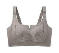 Super Gather Bras for Older Women Lifting Bras for Sagging Breasts Comfortable Seamless Push Up Bra No Underwire Non Wired Bra Women UK