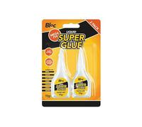 Super Glue 10g 2 Pack Fast Strong Bond for Plastic Metal Wood Ceramic Instant Repair Adhesive Twin Pack 20g Total