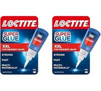 Super Glue 20g (Pack of 2) | Extra Strong Instant Adhesive for Metal, Plastic, Wood, Rubber & Ceramics | Fast Bonding, Precision Tip Tube