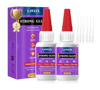 Super Glue All Purpose 100g - Instant Strong Waterproof Adhesive | Fast Drying | Heat Resistant for Plastic, Rubber, Metal, Glass, Leather, Ceramics, Wood, DIY Craft and More