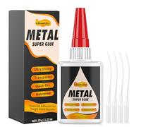 Super Glue for Metal and Stainless Steel 35g - Ultra Strong, Heavy Duty Waterproof, Heat Resistant, Quick-Dry, Clear Glue for Strong Bonding Between Metals, Other Materials, Jewelry Making