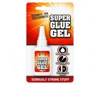 Super Glue Gel 20g - Extra Strong Fast Dry Adhesive for Plastic, Metal, Wood, Rubber, Ceramic & DIY Repairs - Precision No-Drip Instant Bond Glue (20g)