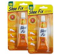 Super Glue Shoe Repair Adhesive - Extra Strong, Waterproof Flexible Sole Fix for Leather, Rubber, Vinyl, Canvas, Boots, Trainers, Heels - 30ml x 2 Pack