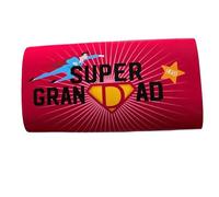 Super Grandad, Novelty themed Chocolate Bar gift. For Birthdays, Christmas, Valentines, Anniversary, Easter, Mothers Day & Fathers Day (One Size, Mint Chocolate)