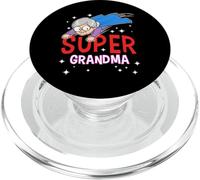 Super Grandma Superhero Grandma Nana Heroine PopSockets PopGrip for MagSafe