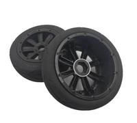Super Grip Road Wheel Slick Tyre Set Compatible with 1 5 Scale RC Cars Compatible With MadMax I Rofun Rovan KM 5B Models Racing Slick Tire Front Or Rear Pair Toy Vehicle Parts(Front black 2pcs)