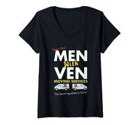 Super Hans' Men With Ven Moving Service V-Neck T-Shirt