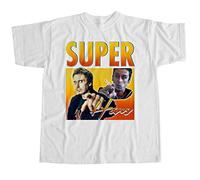 Super Hans T Shirt Peep Show Mark Jeremy Homage Usbourne Corrigan Funny White