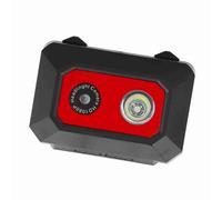 Super HD 1080P DV Sports Action Camera Mini Head Mounted Video Recorder Portable Action Camcorder for Outdoor Adventure Sports and Activities (Black Red)