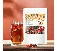 Super Health Herbal Tea Bags - Blend with Red Dates Goji Berries Mulberries Polygonatum Ginseng and Maca - 30 Individually Wrapped Bags (1 Pack)