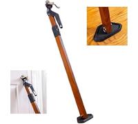 Super Heavy Duty Security Door Wood Grain Lock Bar