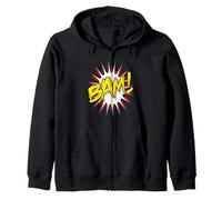 Super Hero Classic Bam! Action Bubble Zip Hoodie