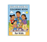 Super Hero Coloring Book