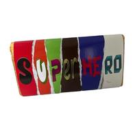 Super Hero Novelty themed funny Chocolate Bar gift. For Birthdays, Christmas, Valentines, Anniversary, Easter, Mothers Day & Fathers Day (One Size, Mint Chocolate)