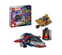 Super Heroes 76319 Marvel Captain America Vs. Thanos 107 Piece Set Lego Multi One Size