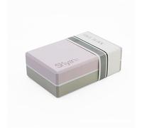Super High Density EVA Yoga Block, 420g Extra Firm, Dance Practice Brick, Professional Yoga Pose Aid(Light purple/Light Grey)