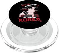 Super Hot Boyfriend Who Is My Bias Kpop Lover Kdrama Korean PopSockets PopGrip for MagSafe