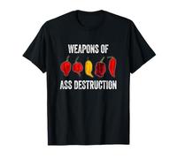 Super Hot Chilli Carolina Reaper Habanero Ghost Chili T-Shirt