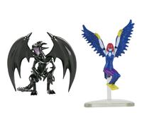 Super Impulse Yu-Gi-Oh Articulated 3.75'' Harpie Lady and Red-Eyes Black Dragon Twin Pack