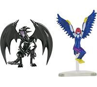 Super Impulse Yu-Gi-Oh Highly Detailed 3.75 Inch Articulated Figures. Set Includes Harpie Lady And Red-Eyes Black Dragon.