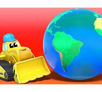 Super jackhammer / Construction site and schoolbus / Spring truck magic / Chinese new year: Dragon car is in trouble