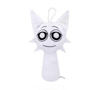 Super JAKES Sprunki Plush, Sprunki Game Plush Toys,Soft Stuffed Animal Pillow Figure Doll Christmas Birthday Gifts for Adult Kids (White)