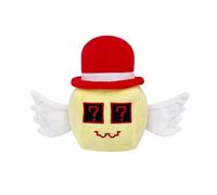 Super JAKES Steal a Brainrot Plush Toy, Soft Decorative Irregular Shape Doll, 67 Plush Funny 6 7 Meme Birthday Gift For Kids Teenagers (Red Hat Yellow Block)