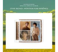 SUPER JUNIOR - SUPER JUNIOR [ THE ROAD : WINTER FOR SPRING ] Special Single Album ( B VER. ) ( 1ea CD+16p Booklet+1ea Photo Card+1ea Lyric Paper+1ea Folded Poster(On pack)+1ea STORE GIFT CARD )