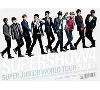 Super Junior The 4th World Tour SUPER SHOW 4(3CD)(韓国盤) (韓メディアSHOP購入特典トレカ&ステッカー&写真付き)