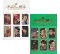 SUPER JUNIOR THE ROAD:CELEBRATION 11th Album ( SNOW + TREE - 2 Ver SET. ) K-POP SEALED