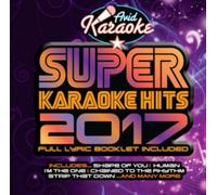 Various Artists - Super Karaoke Hits 2017 (Audio CD only - NOT CD+G)