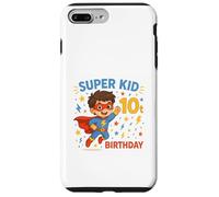 Super Kid 10th Birthday Case for iPhone 7 Plus/8 Plus