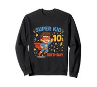 Super Kid 10th Birthday Sweatshirt