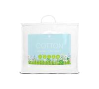 (Super King) 1 Tog Natural 100% Pure Cotton Anti Allergy Duvet