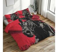 Super King Duvet Cover - 3 Pcs Bedding Set Reversible Soft Microfibre Quilt Covers & 2 Pillowcases with Zipper Closure GS*30