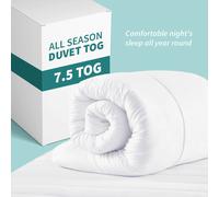 (Super King Duvet Quilt Tog, 7.5 Tog) Soft Winter Duvet - 2.5, 4.5 & 7.5 Tog Quilts for All Seasons, Lightweight & Warm Bedding Comforter