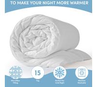 (Super King) Extreme Winter Warm Duvet Quilt Tog 15 Non Allergenic Hollowfiber