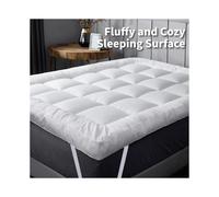 (Super King ) Hotel Quality Mattress Topper 10cm/4Inch Thick Deep Toppers - Single Double S.King comfy