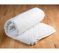 Super King Microfibre Mattress Topper 2 inch, 5cm Topper with Elasticated Corner Straps, Super King, 183cm x 200cm