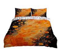 Super King Reversible Duvet Cover Set - Modern Simplicity Large Dual Sided Bedding Abstract Art/Dreamcatcher Soft Microfiber with 2 Pillow cases Wrinkle Resistant