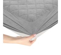 Super King Size Mattress Protector Super Soft Velvet Mattress Topper