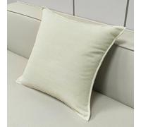 Super King Size Pillow Cases, Extra Large Cushion Covers 50x50, 60 X 60,70x70,80x80 Cm Chenille Pillow Cover With Zipper Decorative Pillowcases For Pillows Sofa Bed Couch(Cream White,80x80 cm 1pc)