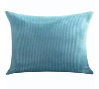 Super King Size Pillow Cases,Square Extra Large Cushion Covers 90x90,70x70,80x80 Cm Soft Stretch Pillow Cover With Invisible Zipper Decorative Pillowcases For Sofa Couch(Light Blue,50x70 cm (1pc))
