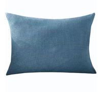 Super King Size Pillow Cases,Square Extra Large Cushion Covers 90x90,70x70,80x80 Cm Soft Stretch Pillow Cover With Invisible Zipper Decorative Pillowcases For Sofa Couch(Misty Blue,60x80 cm (1pc))