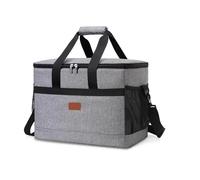 Super Large 32L Thermal Cooler Bag With Hard Liner Insulated Picnic Lunch Box Fresh Drinking For Camping BBQ Outdoor Parties for Picnic